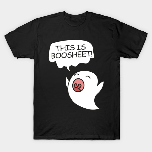 This Is BooSheet! T-Shirt by CandyCornSucks